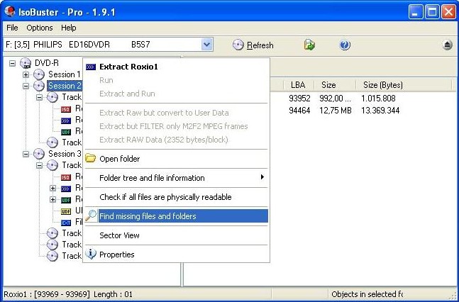 pelicula IsoBuster 1.9.1 multi setup