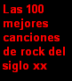 pelicula Las 100 mejores canciones del Rock