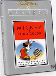 pelicula Disney.Tesoros Mickey a Todo Color