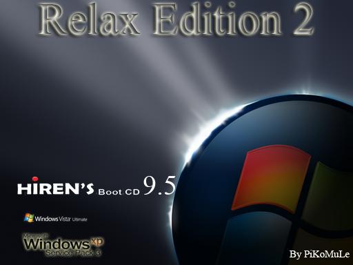 pelicula Microsoft Windows XP SP3 / Vista SP1 Relax Edition 2 Desatendido