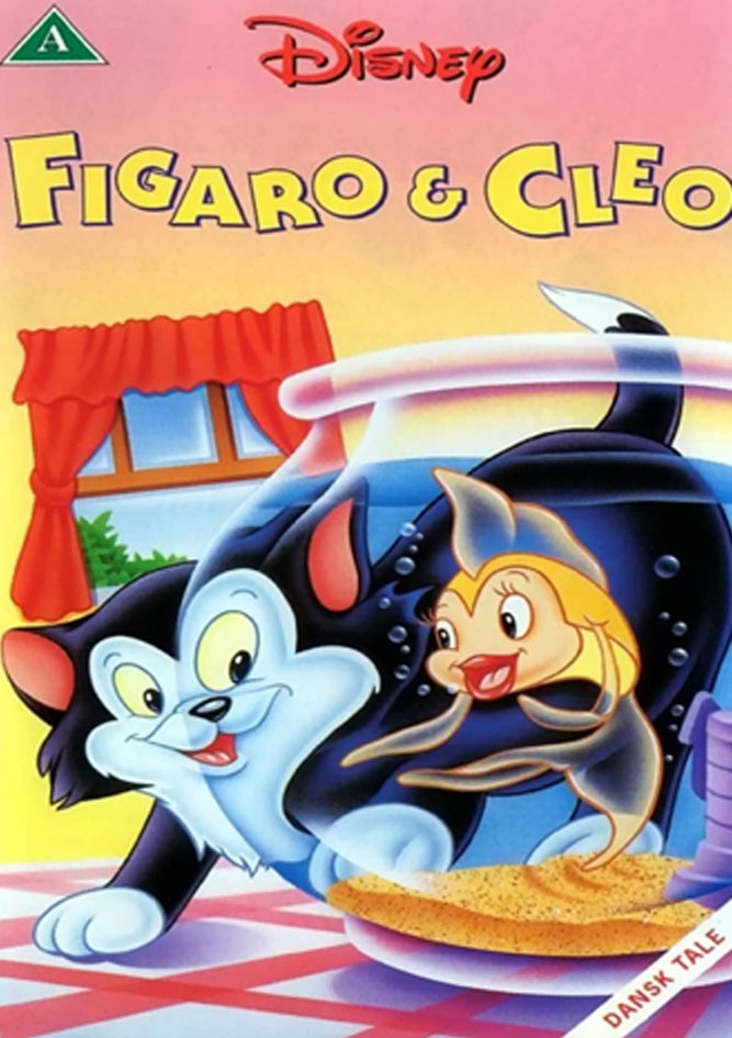 pelicula Figaro y Cleo.Walt Disney