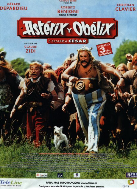 pelicula Asterix y Obelix contra el Cesar