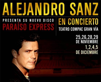 pelicula Alejandro Sanz  – Concierto Madrid