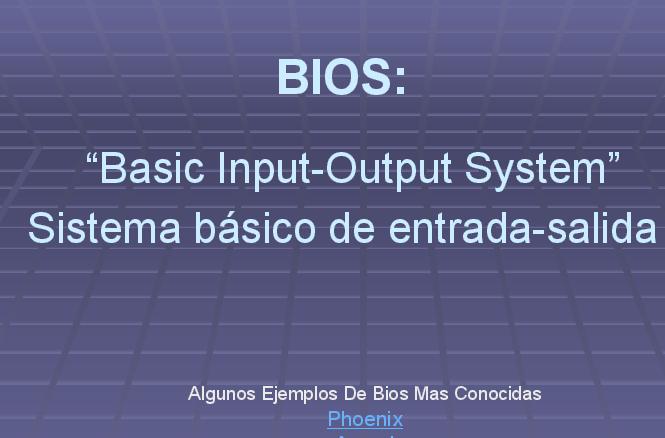 pelicula manual bios