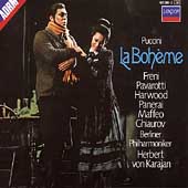 pelicula Puccini La Boheme Karajan Pavarotti Freni