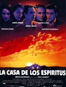 pelicula La Casa de los Espiritus