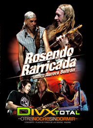 pelicula Concierto Rosendo y Barricada – DVD 1/2