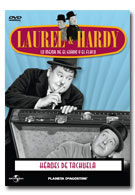 pelicula Laurel y Hardy Heroes de tachuela (Español)