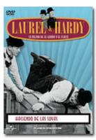 pelicula Laurel y Hardy Haciendo de las suyas y Tiemblas y titubeas (Español)