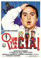 pelicula Pajares y Esteso.Que tia la CIA