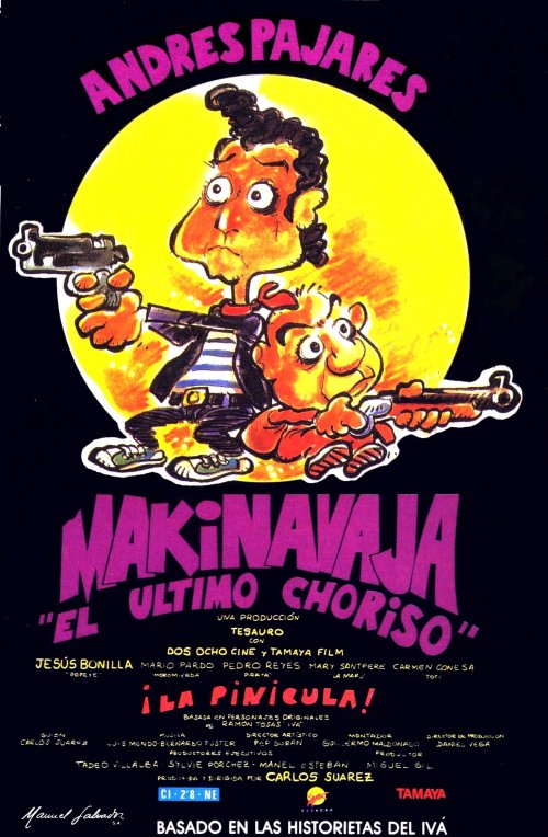 pelicula Pajares y Esteso.Makinavaja El ultimo chorizo