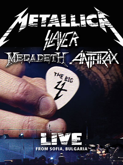 pelicula Metallica Slayer Megadeth And Anthrax – The Big 4 – Live From Sofia Bulgaria