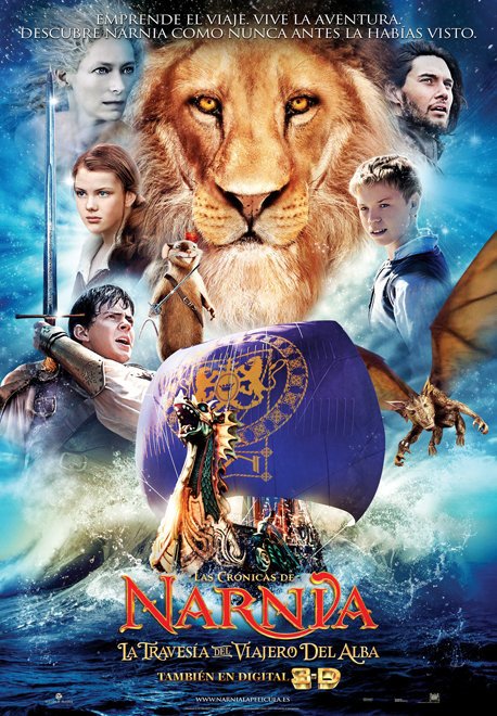 pelicula Las Crónicas De Narnia 3: La Travesía Del Viajero Del Alba