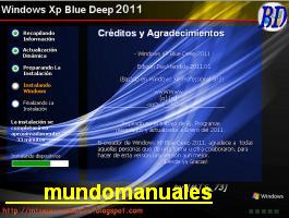 pelicula Windows XP BlueDeep 2011 Sp3 -UE [Desatendido]