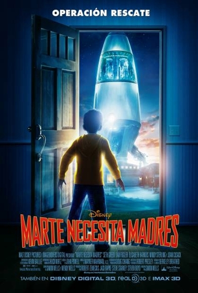 pelicula Marte Necesita Madres