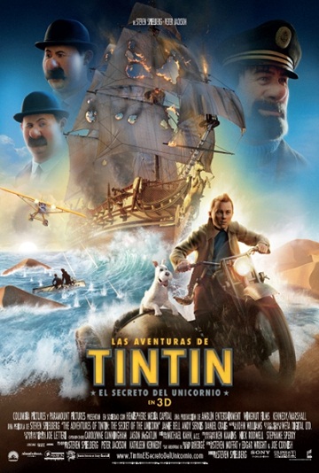 pelicula Las Aventuras De Tintín: El Secreto Del Unicornio