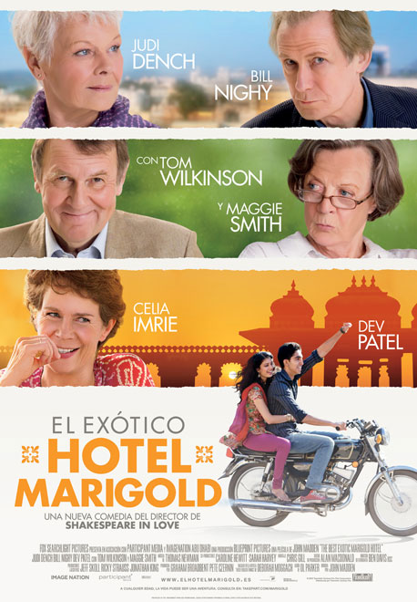 pelicula El Exótico Hotel Marigold