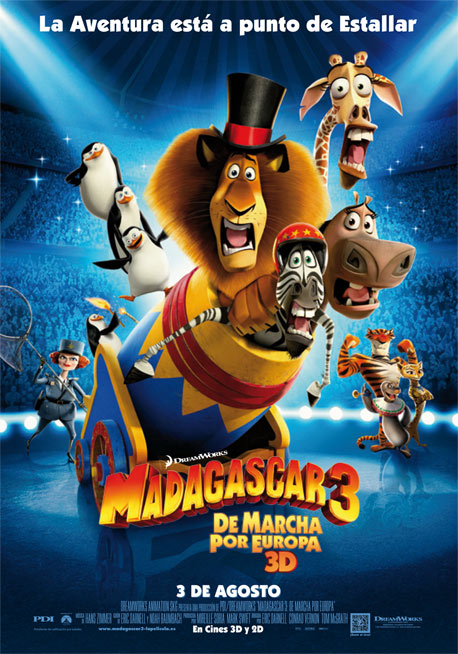 pelicula Madagascar 3: De Marcha Por Europa