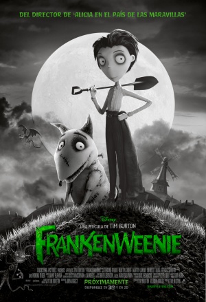 pelicula Frankenweenie