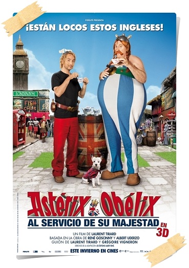 pelicula Astérix Y Obélix Al Servicio De Su Majestad