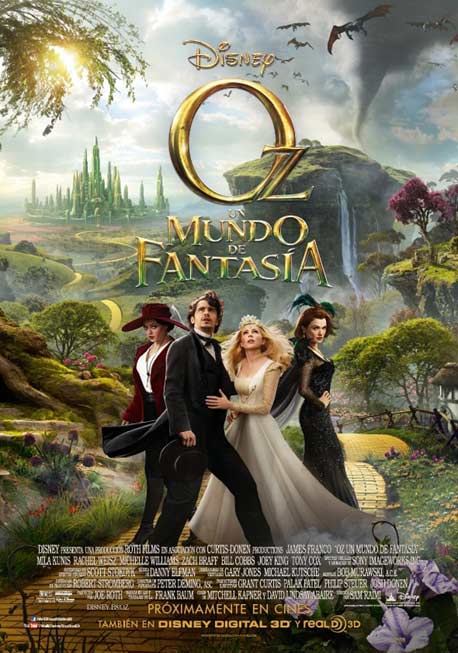 pelicula Oz: Un Mundo De Fantasía