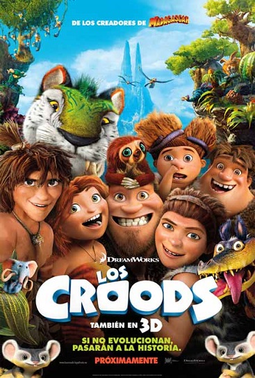 pelicula Los Croods: Una Aventura Prehistorica