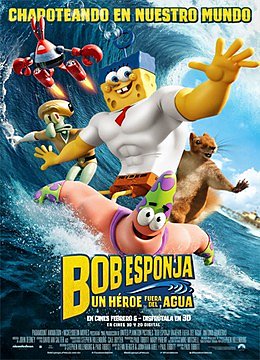 pelicula Bob Esponja: Un Héroe Fuera Del Agua