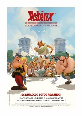 pelicula Astérix: La Residencia De Los Dioses